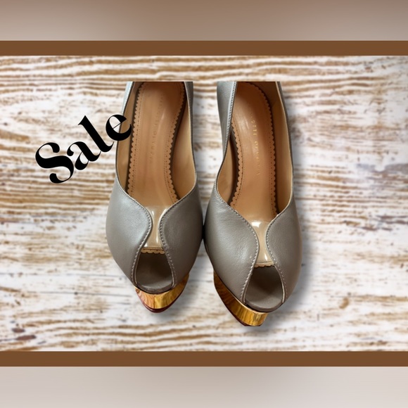 Charlotte Olympia “Daphne” Peep toe pump - Picture 8 of 8